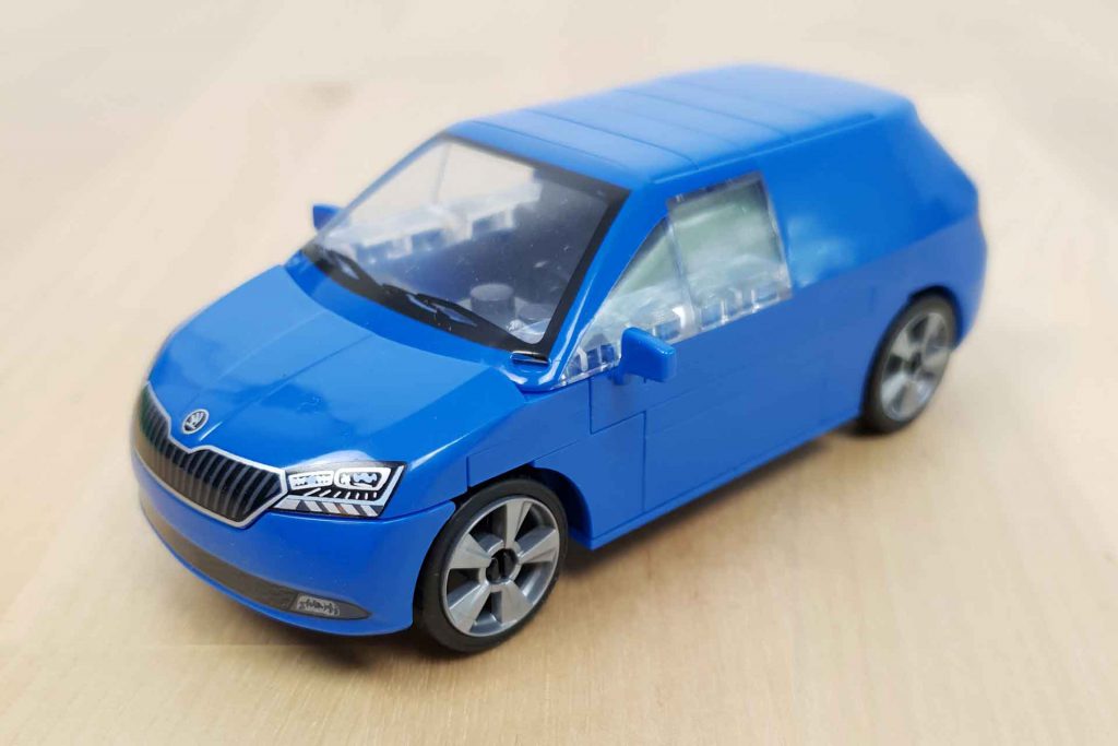 Der Skoda Fabia von Kombi von Cobi