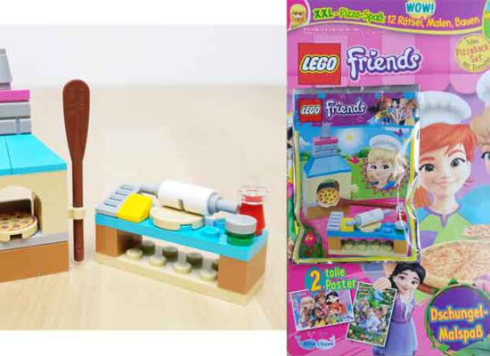 LEGO® Friends Magazin Nr. 6 / 2020 mit Pizzaofen