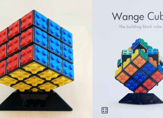 Wange Cube - Zauberwürfel im Klemmbausteinlook