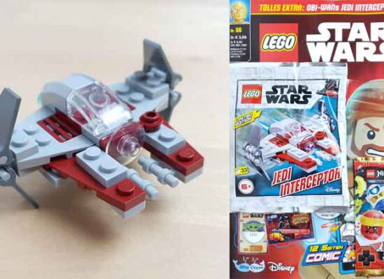 LEGO® Star Wars Magazin Nr. 66 mit Jedi Interceptor™