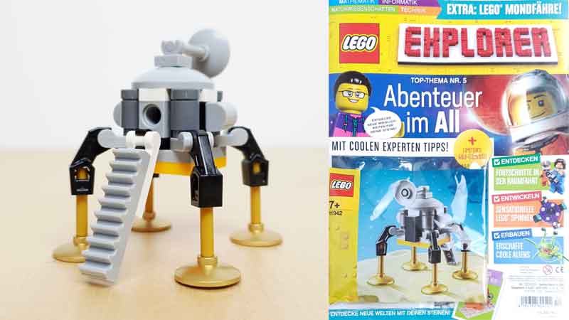 LEGO® Explorer Magazin Nr 5: Abenteuer im All