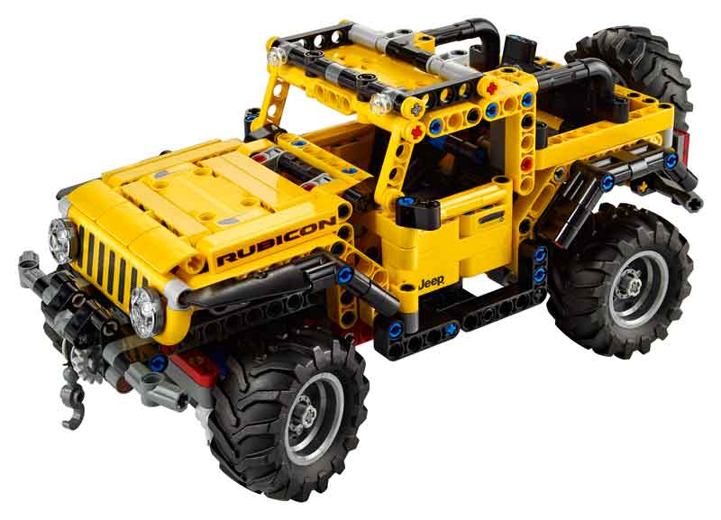 LEGO® Technic Jeep® Wrangler Seitenansicht