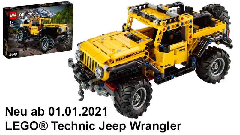 LEGO® Technic Jeep® Wrangler Rubicon