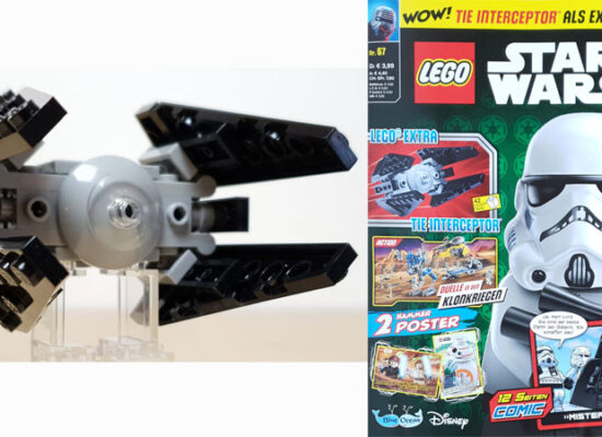 LEGO® Star Wars Magazin Nr. 67/2020 mit Tie Interceptor™