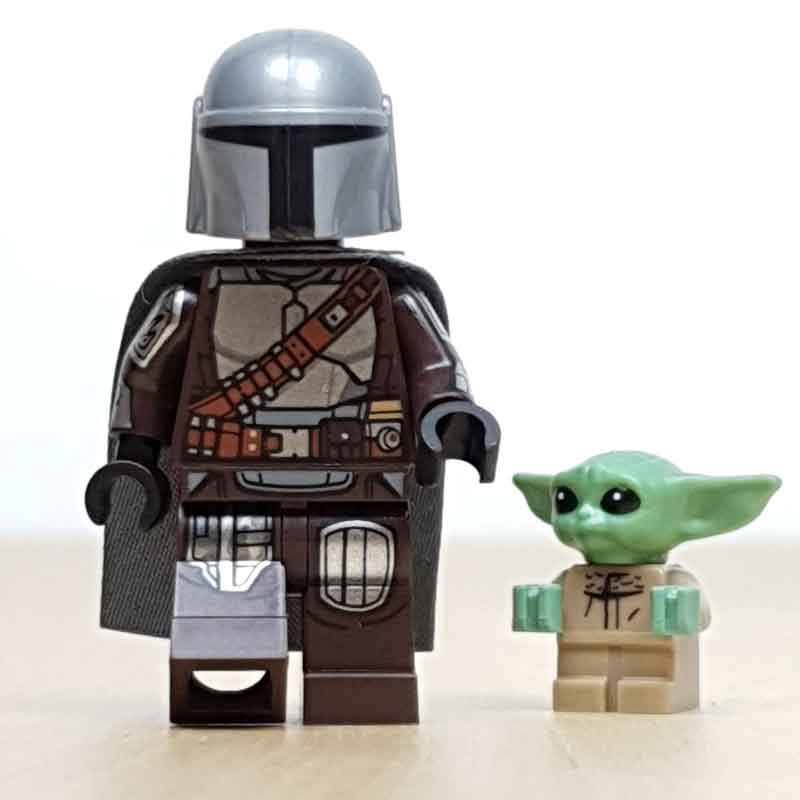 Mando und Baby Yoda gemeinsam