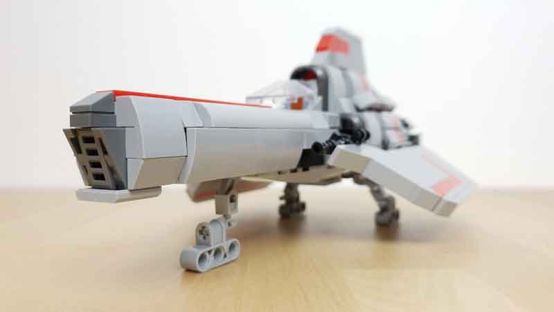 BlueBrixx Viper Battlestar Galactica MOC