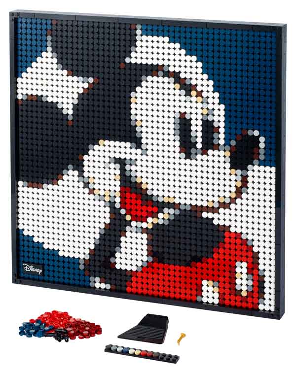 LEGO® 31202 Mickey Mouse Art