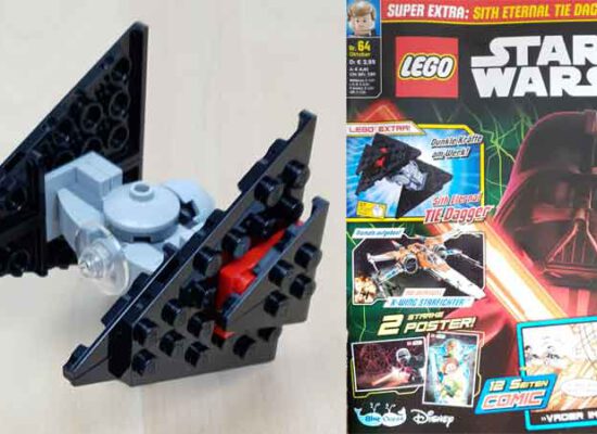 LEGO® Star Wars Magazin 64/2020 mit Sith Eternal Tie Dagger™