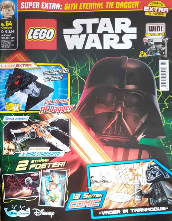 LEGO® Star Wars Magazin 64/2020 mit Sith Eternal Tie Dagger™
