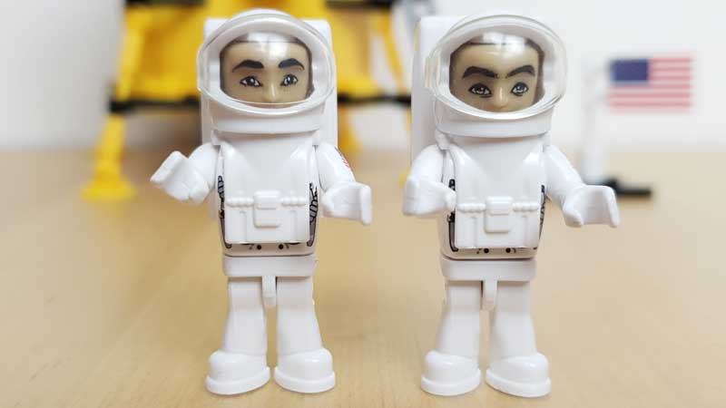 COBI Minifiguren Astronauten für Apollo 11