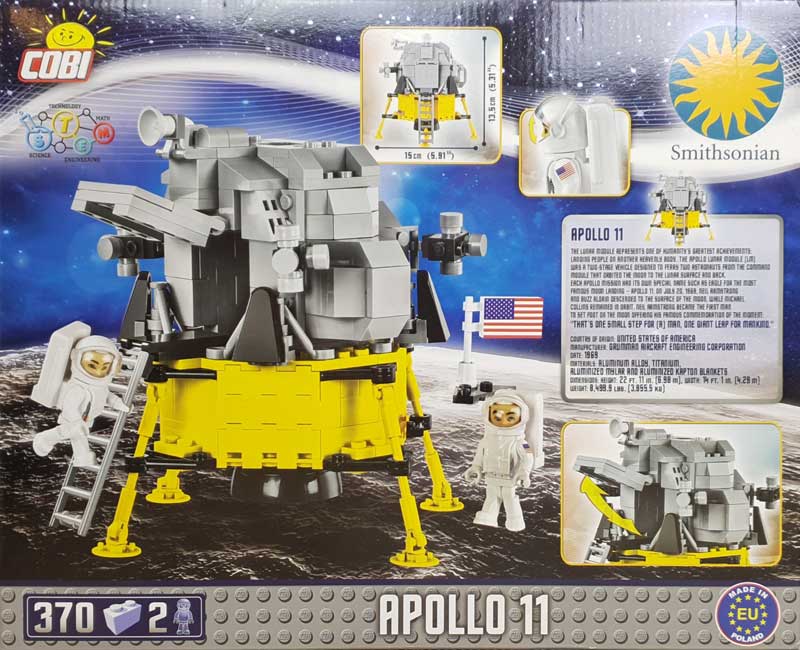 Rückseite Apollo 11 COBI