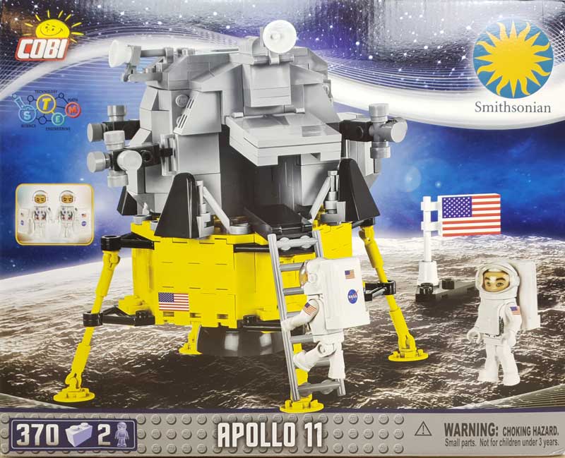 Vorderseite der Box Apollo 11