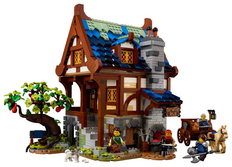 LEGO mittelalterliche Schmiede 21325