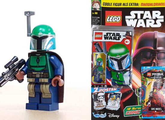 LEGO® Star Wars Magazin  68/2021 mit Mandalorianer™-Minifigur