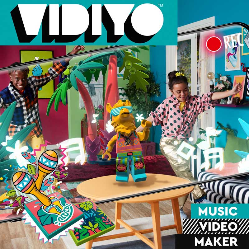 LEGO und Universal Music App: VIDIYO