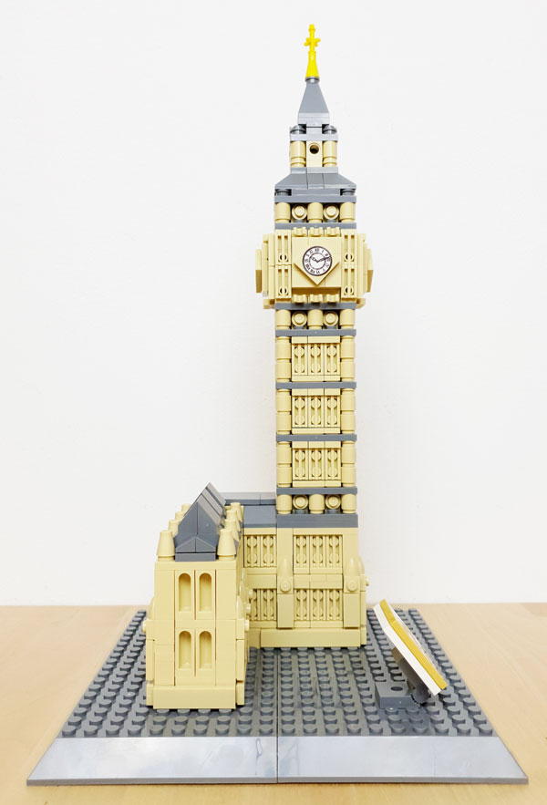 Big Ben von Wange Seitenansicht