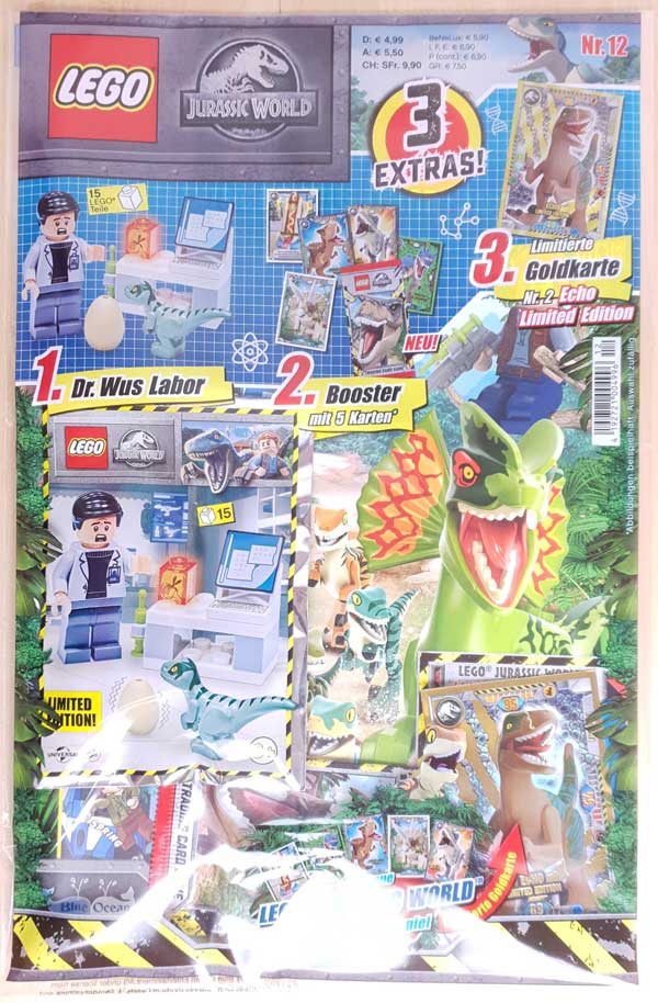 Details zum LEGO® Jurassic World™ Magazin Nr. 12