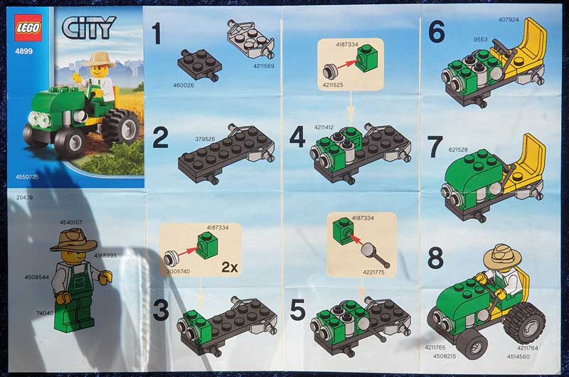 Alte LEGO®-Sets mit Original-Bauanleitung
