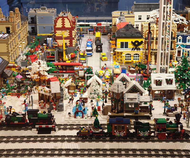 City-MOC aus Legosteinen