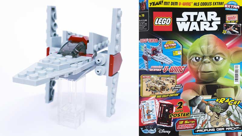 LEGO® Star Wars Magazin 70/2021 mit V-Wing™