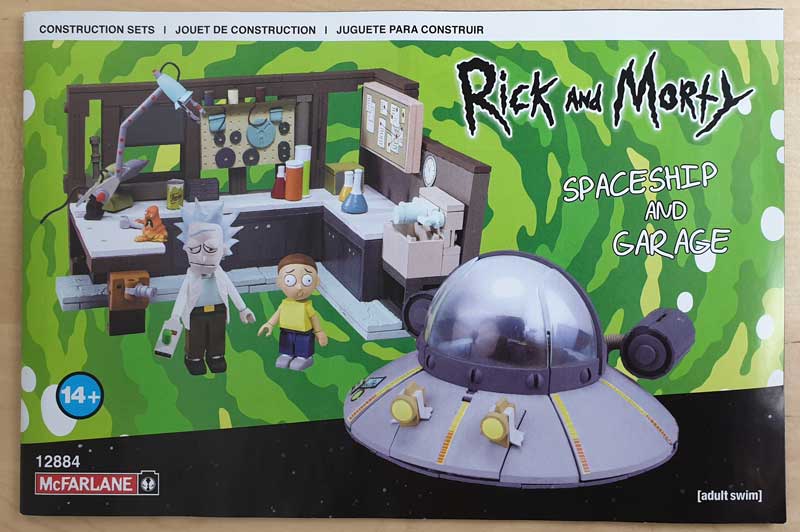 Rick and Morty Spaceship and Garage Bauanleitung