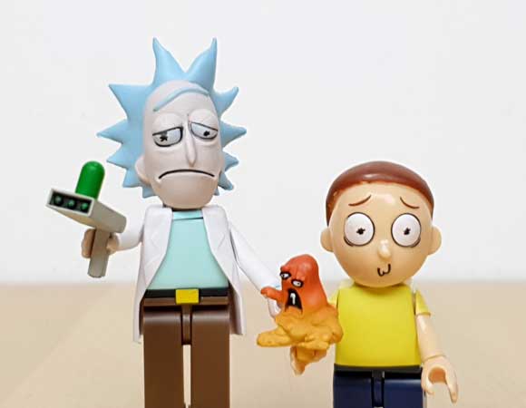 Rick und Morty Minifiguren