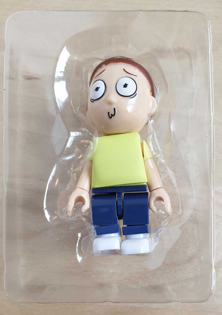 Morty Minifigur Garage and Spaceship