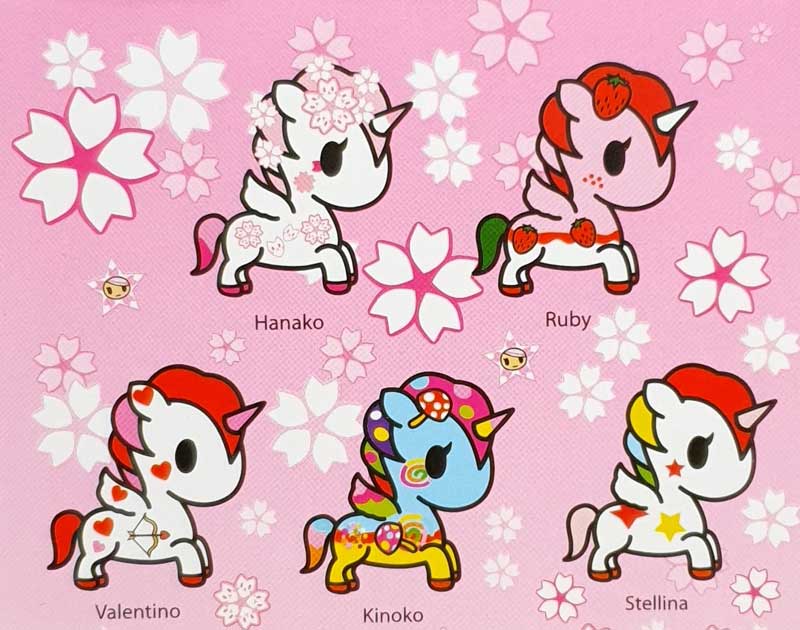 Unicorno Einhörner von Tokidoki