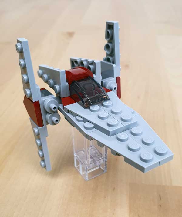 LEGO® V-Wing™ Draufsicht