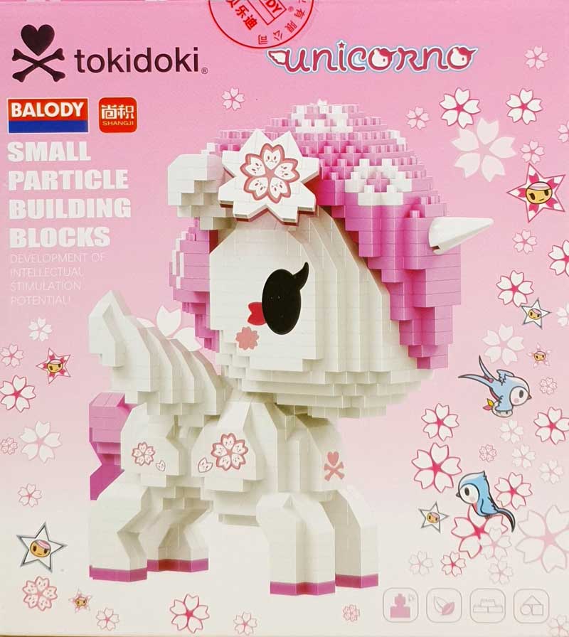 Balody Tokidoki® Einhorn Verpackungsdesign