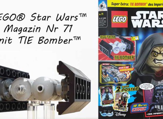 LEGO® Star Wars Magazin 71/2021 mit TIE Bomber™