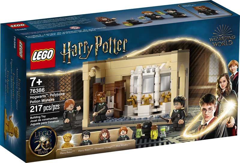 LEGO® Harry Potter™ Hogwarts™: Polyjuice Potion Mistake (76386)  Karton Vorderansicht