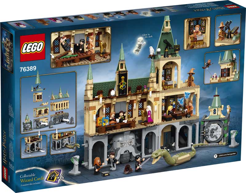 LEGO® Harry Potter™ Chamber of Secrets (76389) Karton Rückseite