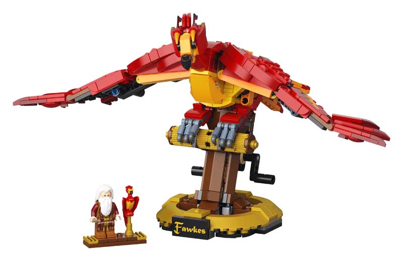 LEGO® Harry Potter™ Fawkes, Dumbledore’s Phoenix (76394) aufgebautes Set