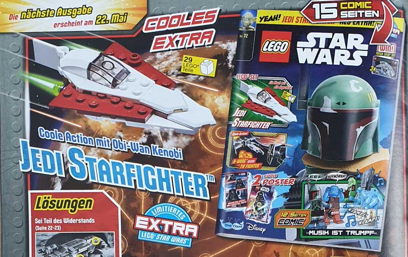 Heftvorschau: LEGO® Star Wars Magazin 72/2021