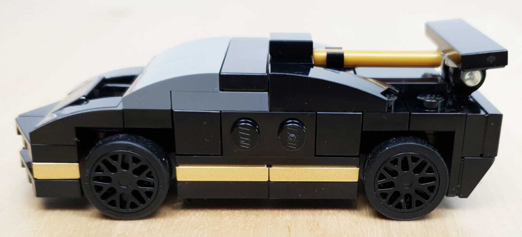 Lego Lamborghini Hurácan Super Trofeo EVO aufgebaut