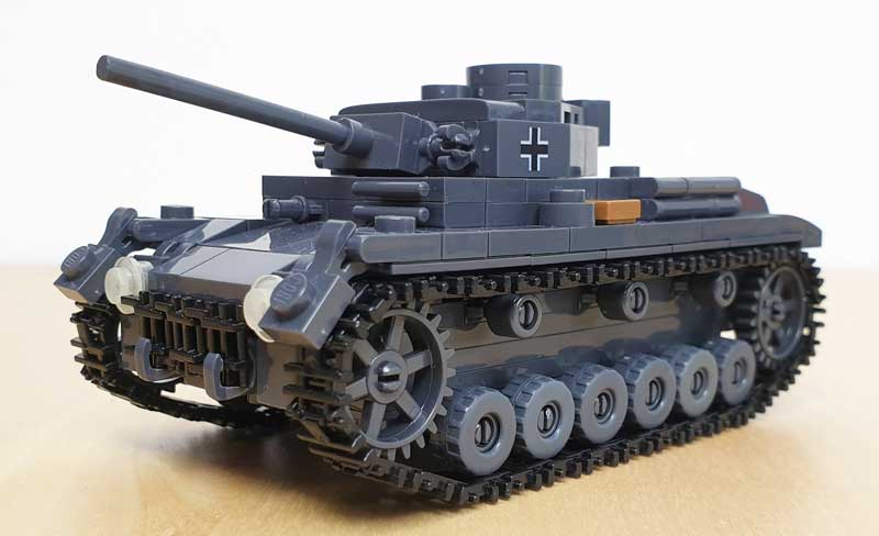 COBI PZ. Kpfw. III Ausf. J (3062) WoT-Edition Review