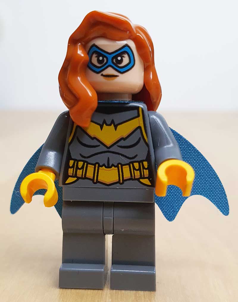 LEGO® Batgirl™ Minifigur mit Wechselgesicht