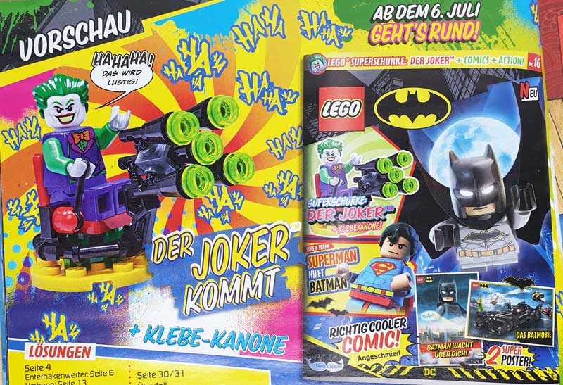 LEGO® Batman™ Magazin: Vorschau auf Ausgabe 16/2021