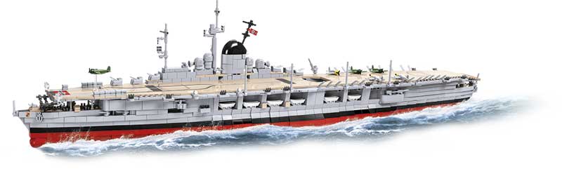 COBI 3086 Graf Zeppelin, alte Version mit WoWs-Lizenz