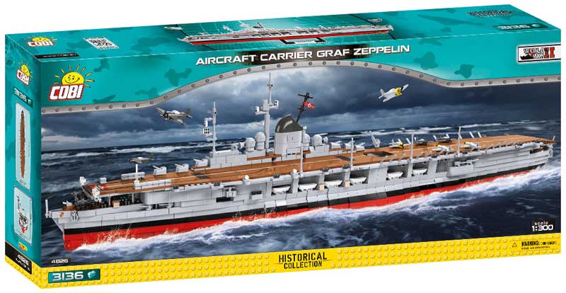 Aircraft Carrier Graf Zeppelin (4826) COBI