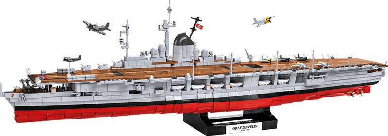 Aircraft Carrier Graf Zeppelin (4826) COBI