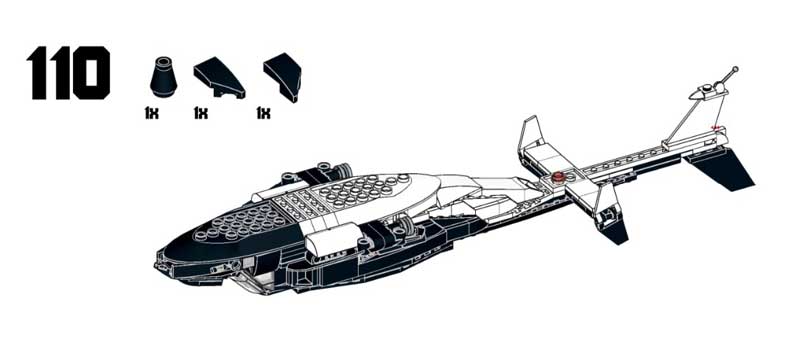 Bauanleitung Airwolf von BlueBrixx