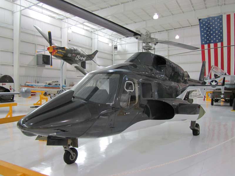 Modell des Airwolf im Tennessee Museum of Aviation 