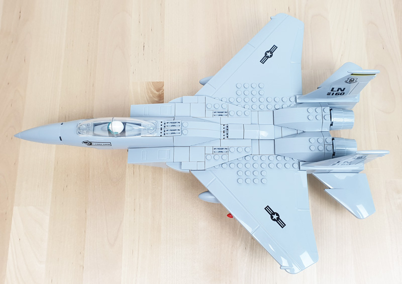 F-15 Draufsicht