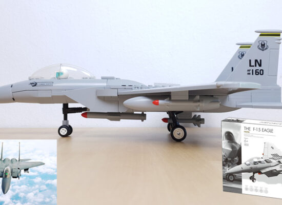 Wange F-15 Eagle Kampfflugzeug (4004) Review