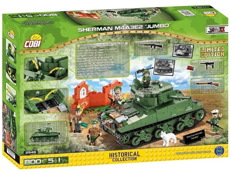 Limited Edition 2549 „Sherman M4A3E2 ,,JUMBO“