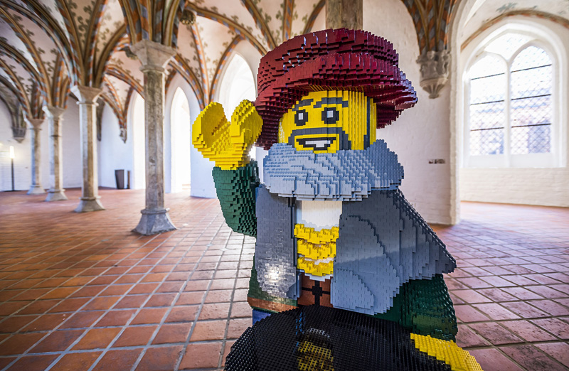 Dauerausstellung „Hanse steinreich – eine LEGO Zeitreise“, im Hansemuseum Lübeck