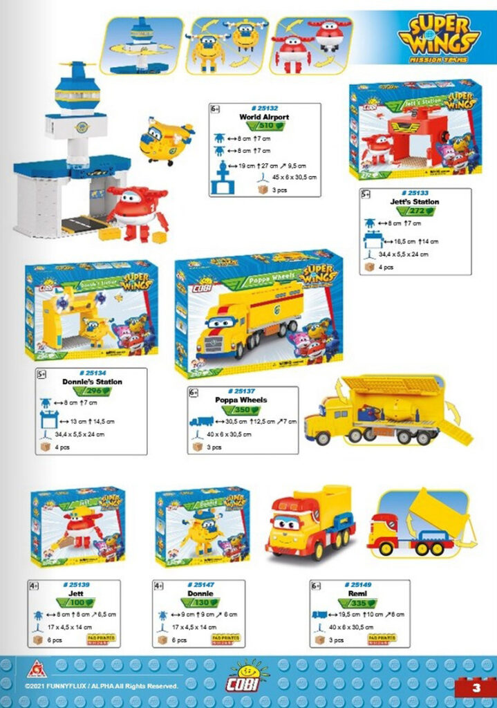 Super Wings Sets von COBI