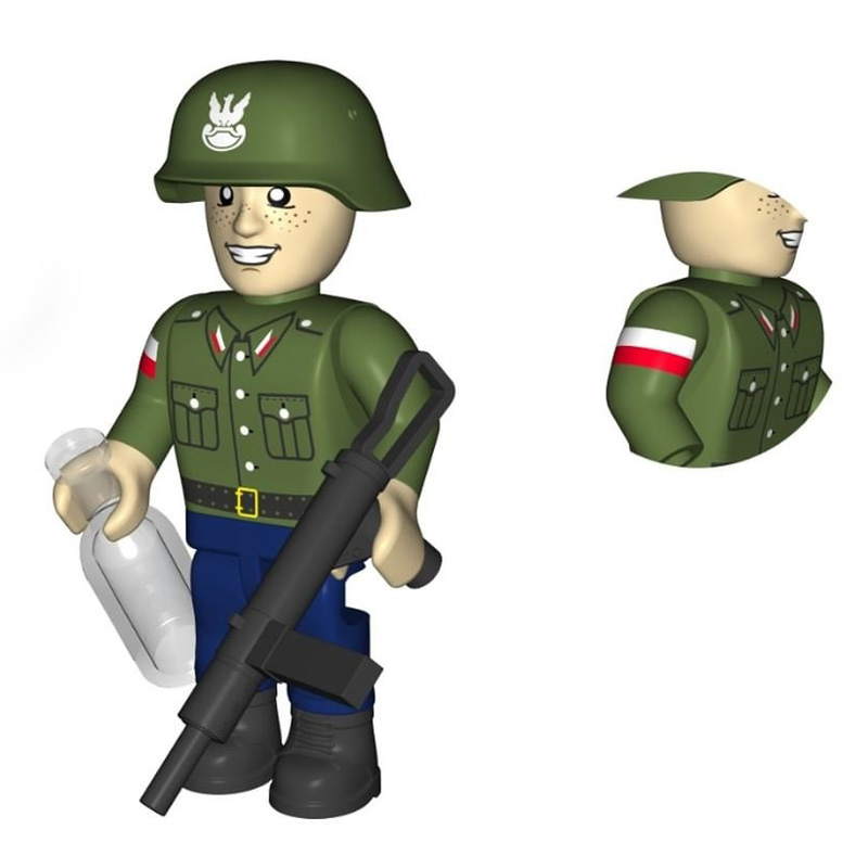 Minifigur Warschauer Aufstand